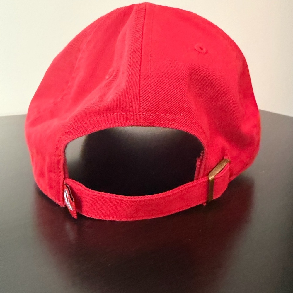 Kansas City Chiefs ’47 Brand Red Adjustable Hat NFL KC Logo Cap - Picture 5 of 7